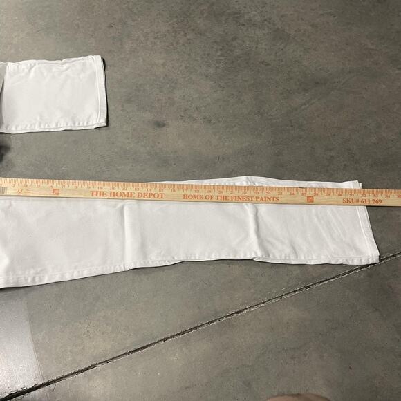 Guess Jeans Womens 29 White Daredevil Boot Bootcut Rhinestone Stretch Denim - Picture 7 of 11